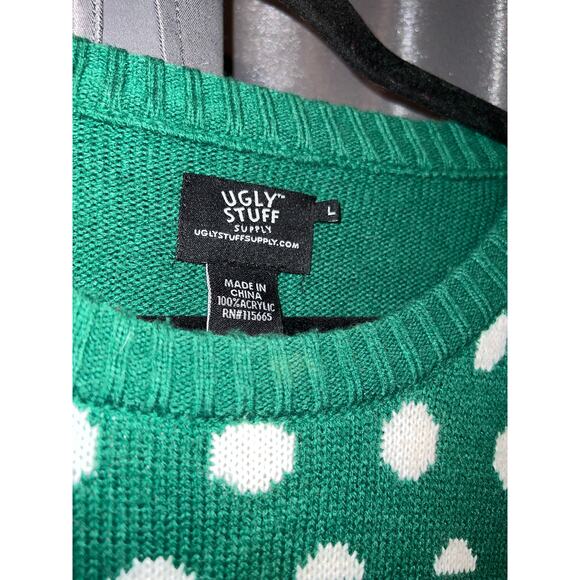 Ugly Christmas Sweater Xmas Size Large - Picture 2 of 3